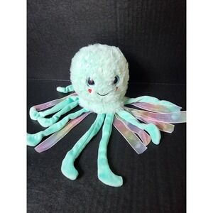 HUG FUN Octopus 5" Stuffed Animal Toy Heart Sparkles NWOT